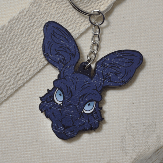 Midnight-Hare-2-Inch-Eco-Friendly-Wood-Charm